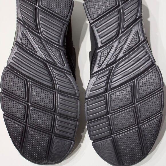 Skechers Equalizer Memory Foam Slip On Black Sneakers Men Size 11 - Minimal Wear - Picture 14 of 15
